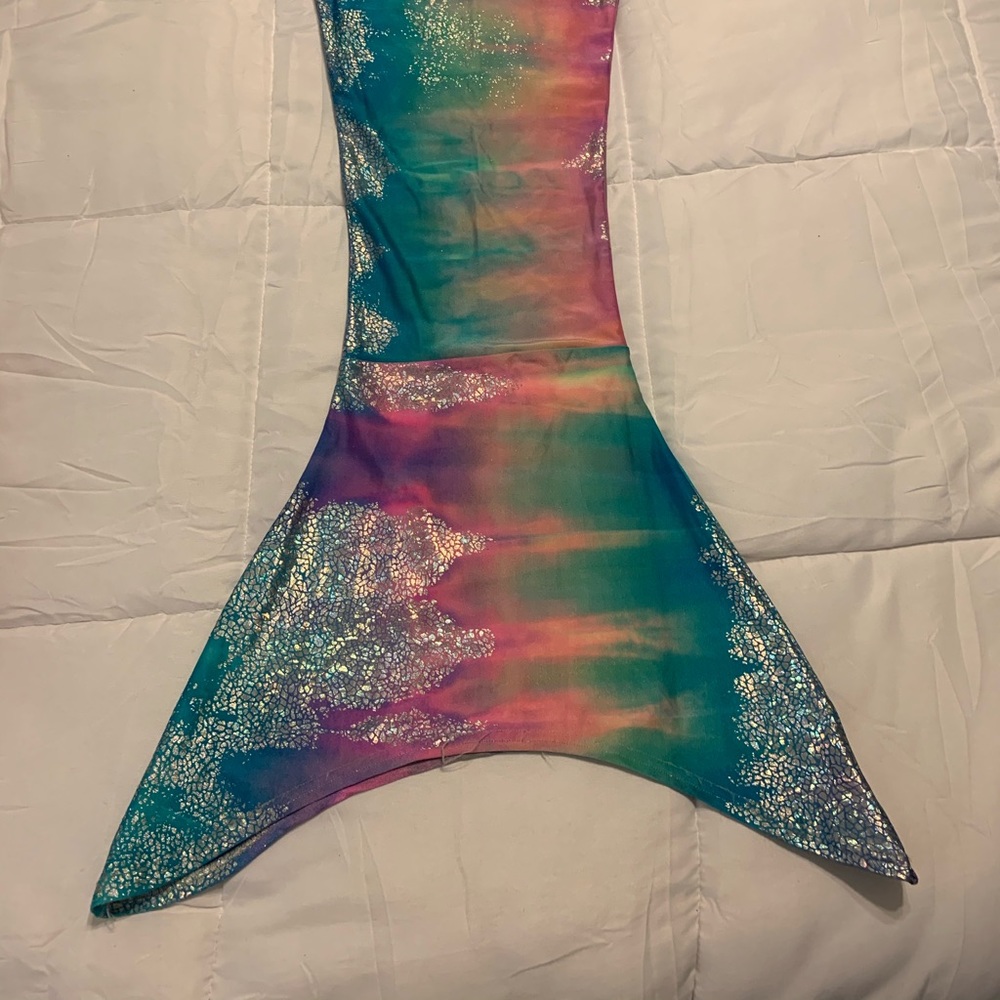 Mermaid shaped coverup